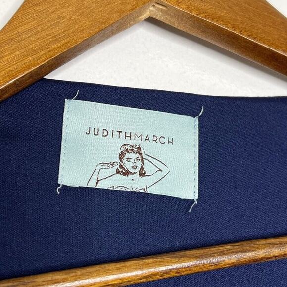 Judith March Women's Chevron Print Long Sleeve Mini Dress Size S Boho Style - Picture 3 of 7